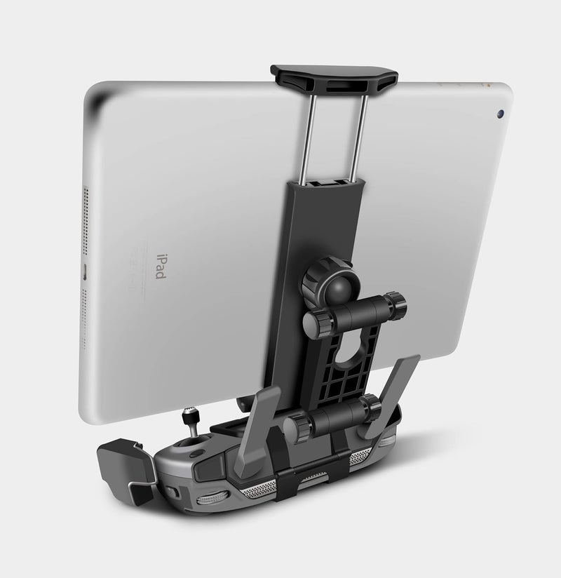 Tineer حامل أمامي موسع للتحكم عن بُعد لطائرات DJI Mavic 2 Pro/Zoom وMini وAir وSpark، يدعم 4.6-11 بوصة لحامل الهاتف/الكمبيوتر اللوحي، مشبك تركيب - Image 5